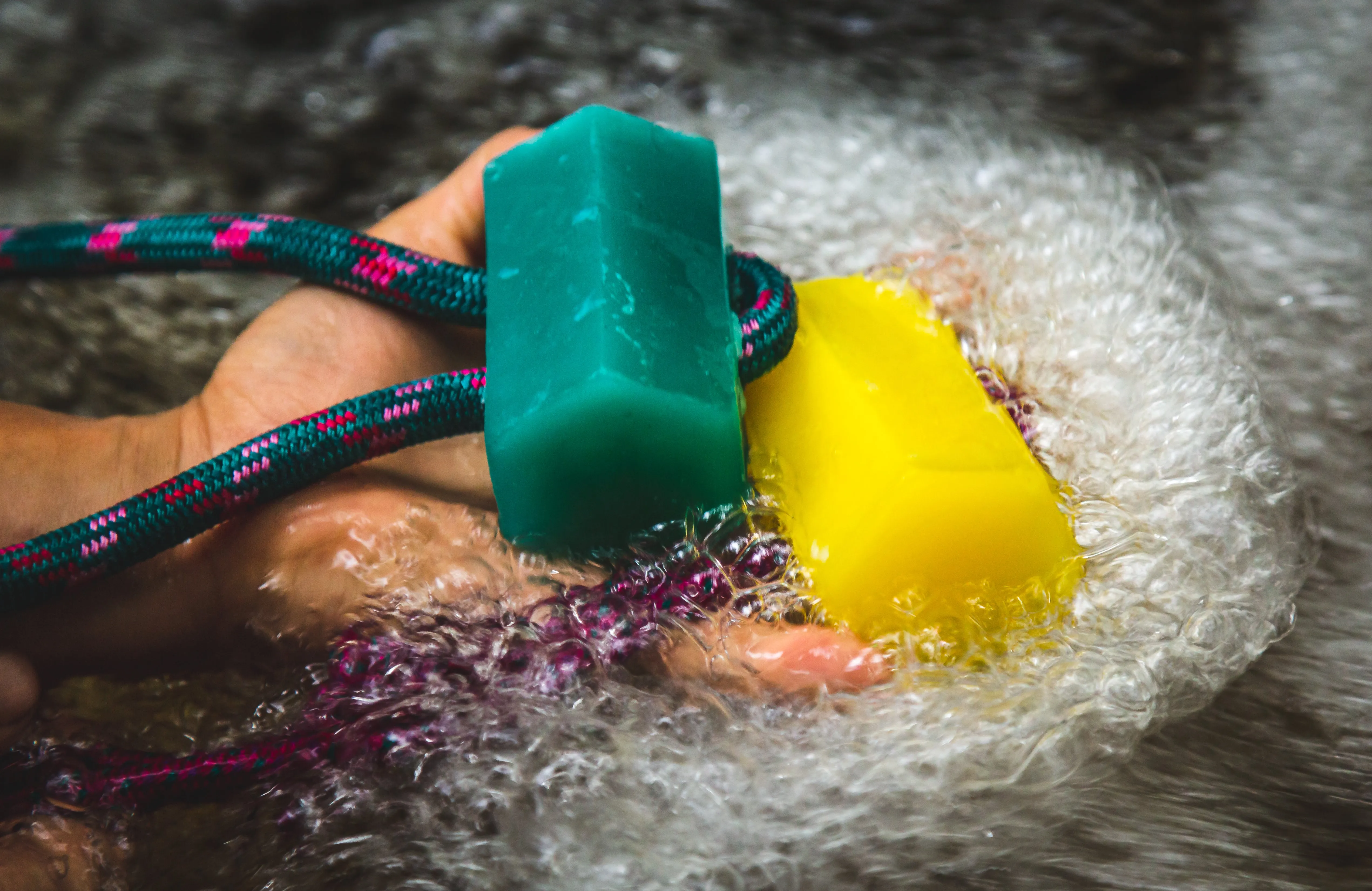 Soap on a Climbing Rope - Chamomile & Lemon