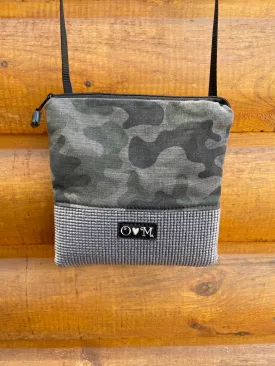 Stella Gray Cross Body Purse-Camo