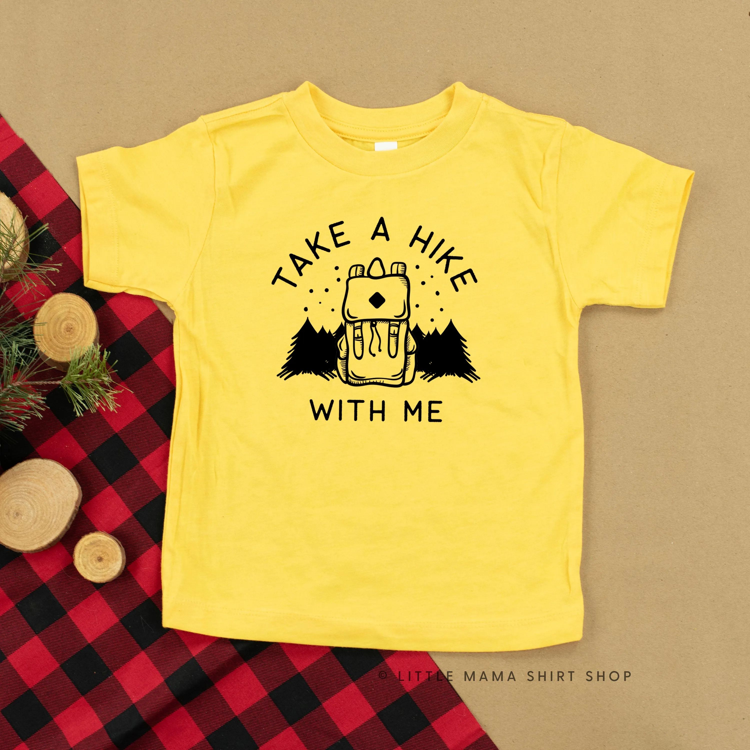 TAKE A HIKE WITH ME - Short Sleeve Child Shirt