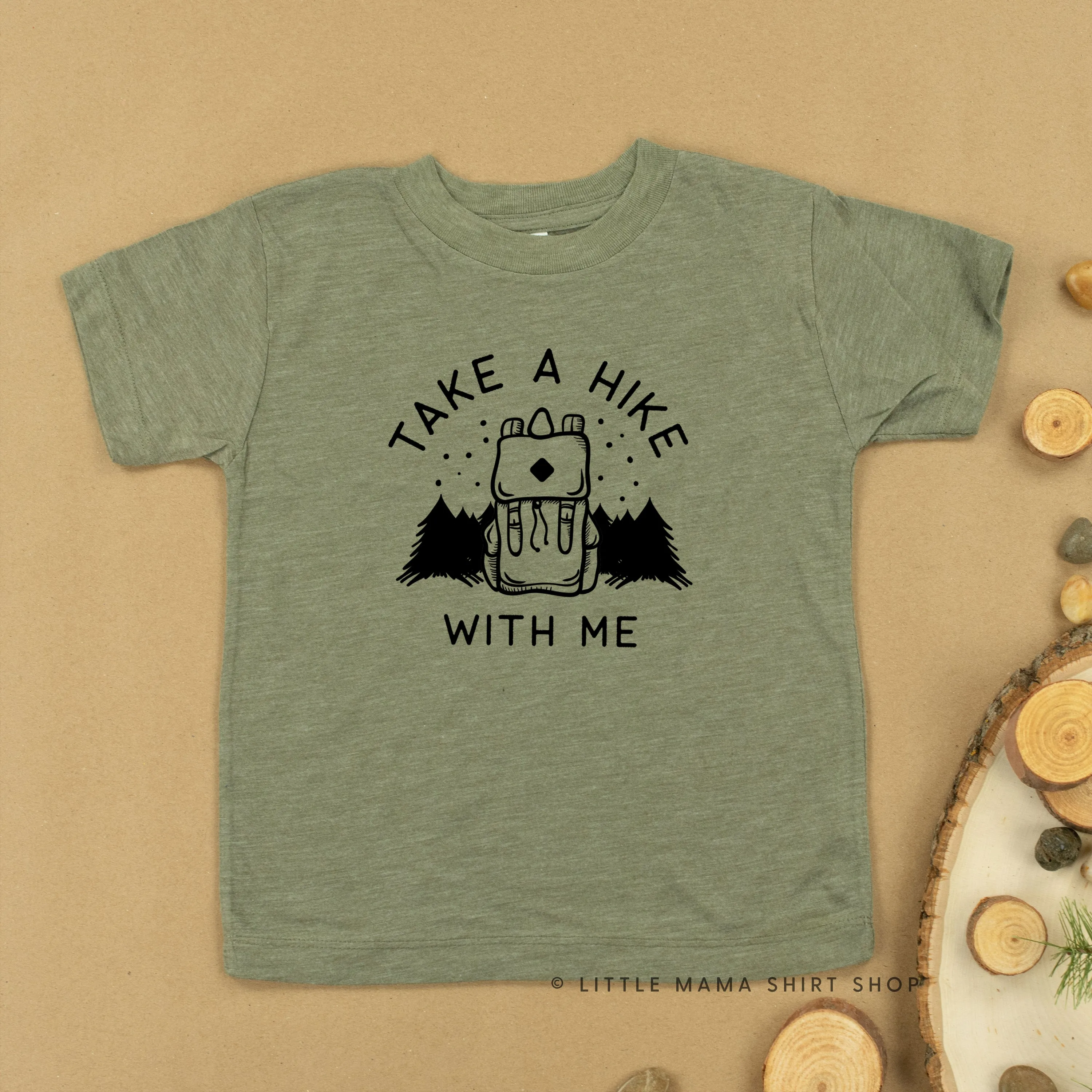 TAKE A HIKE WITH ME - Short Sleeve Child Shirt