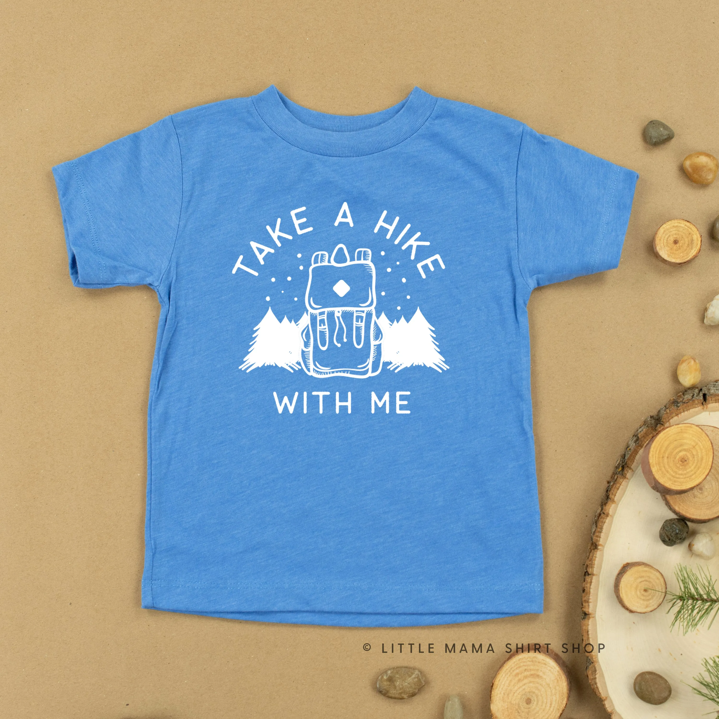 TAKE A HIKE WITH ME - Short Sleeve Child Shirt