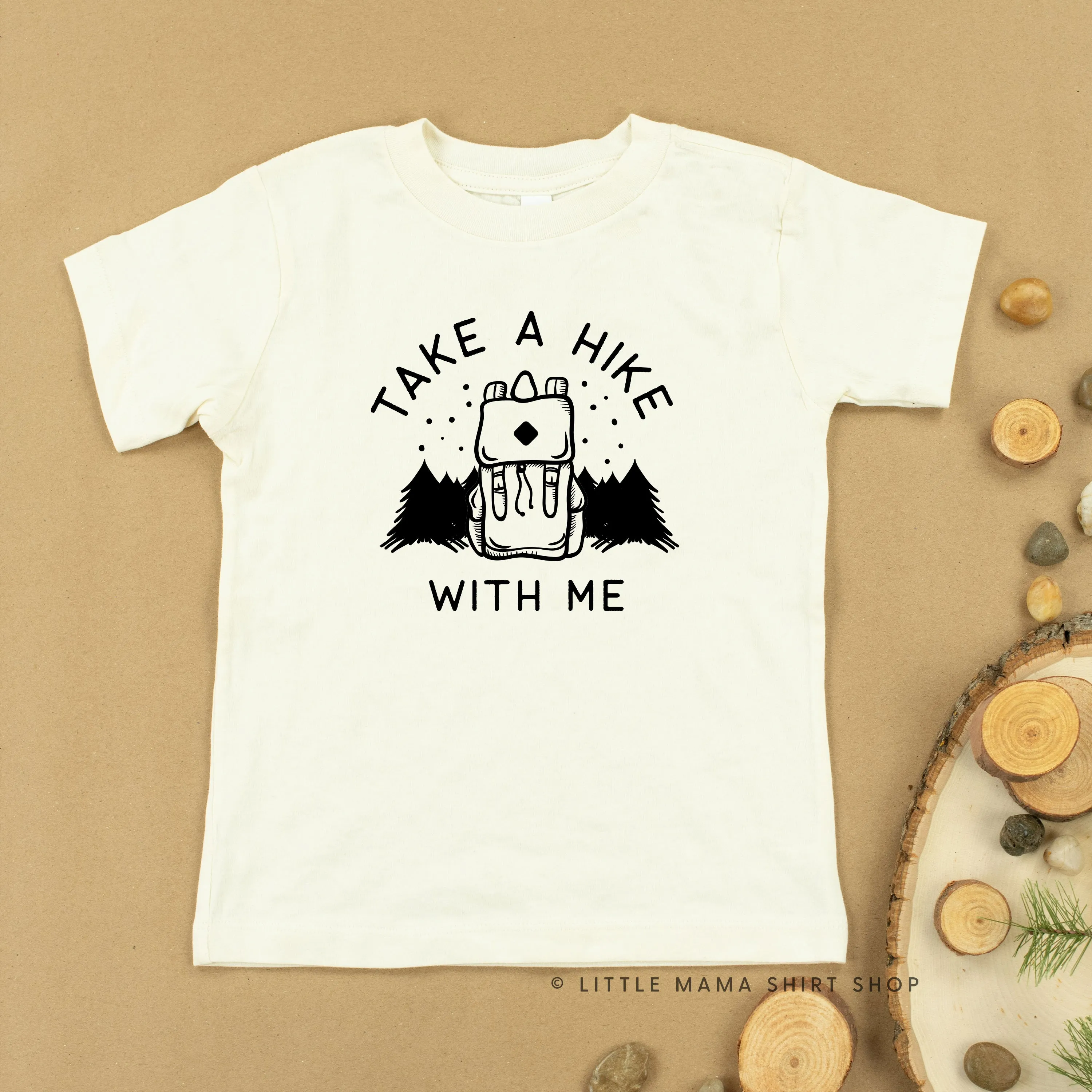 TAKE A HIKE WITH ME - Short Sleeve Child Shirt