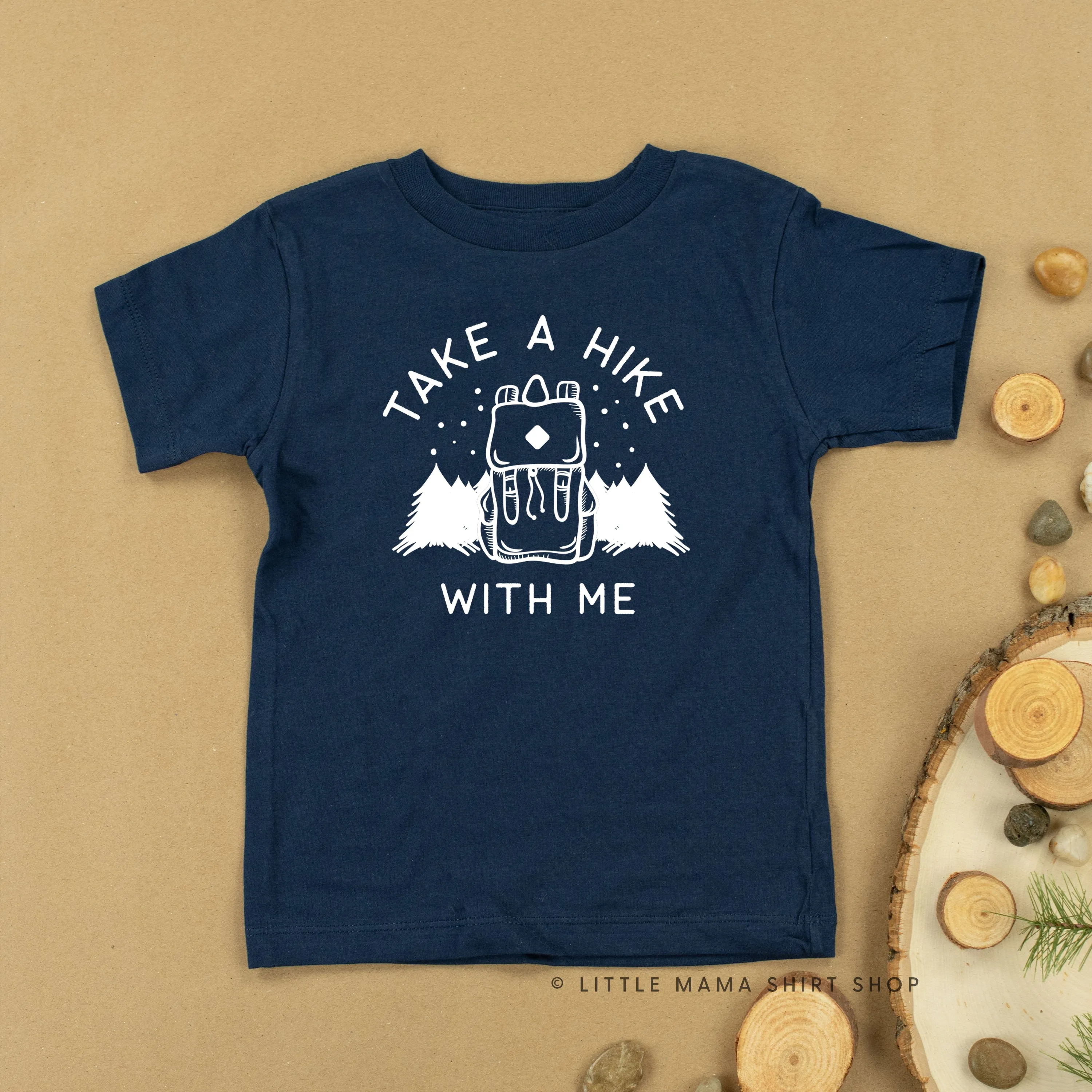 TAKE A HIKE WITH ME - Short Sleeve Child Shirt