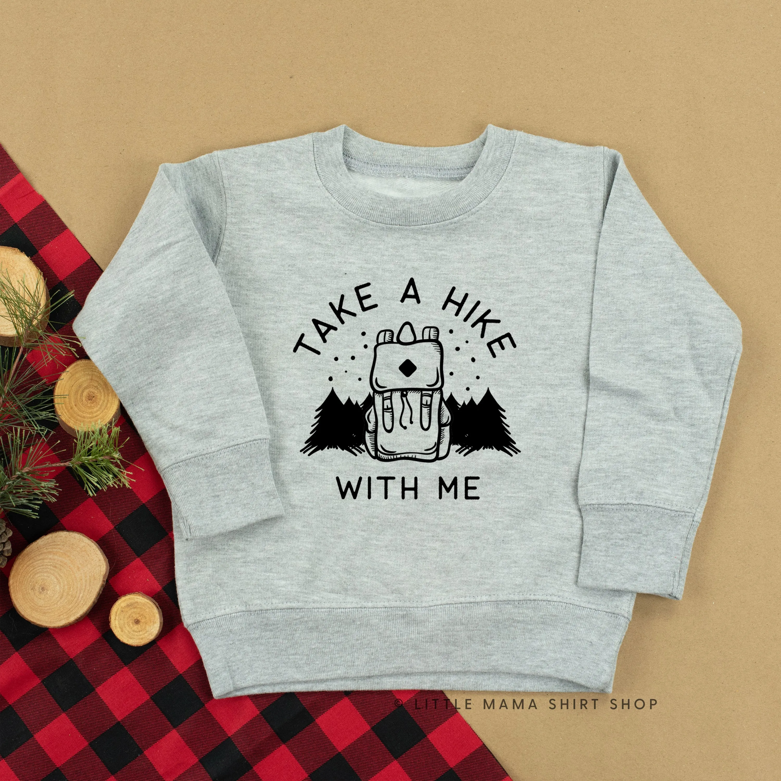 TAKE A HIKE WITH ME - Short Sleeve Child Shirt