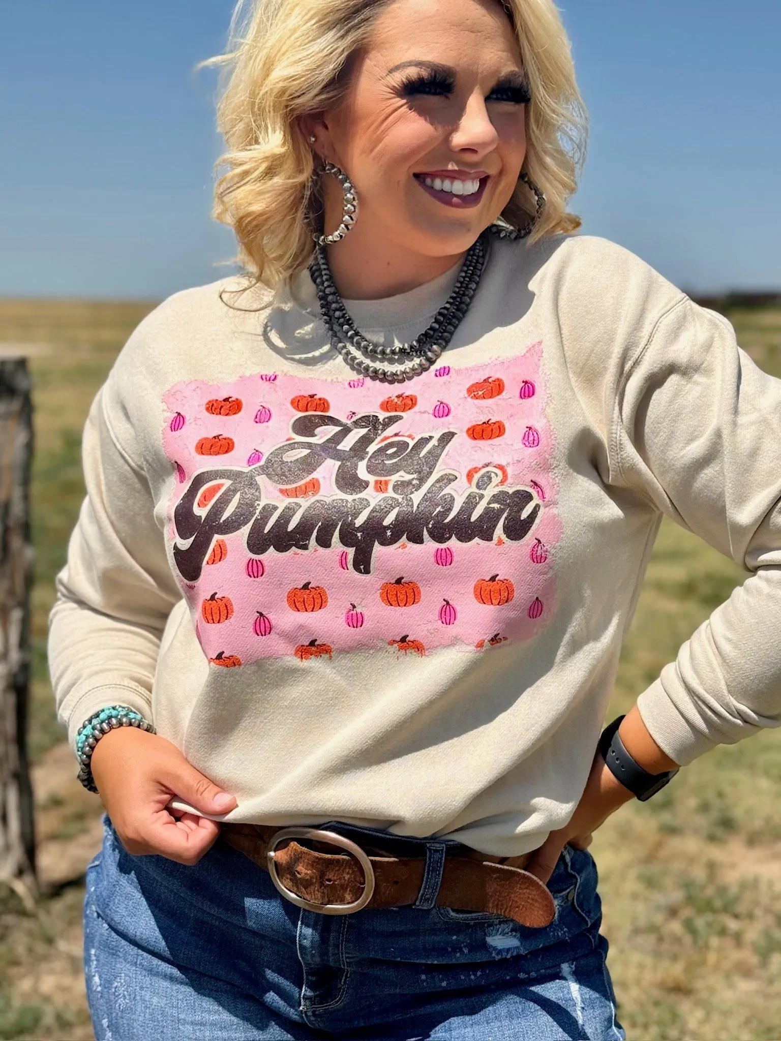 Texas True Threads Hey Pumpkin Sweatshirt