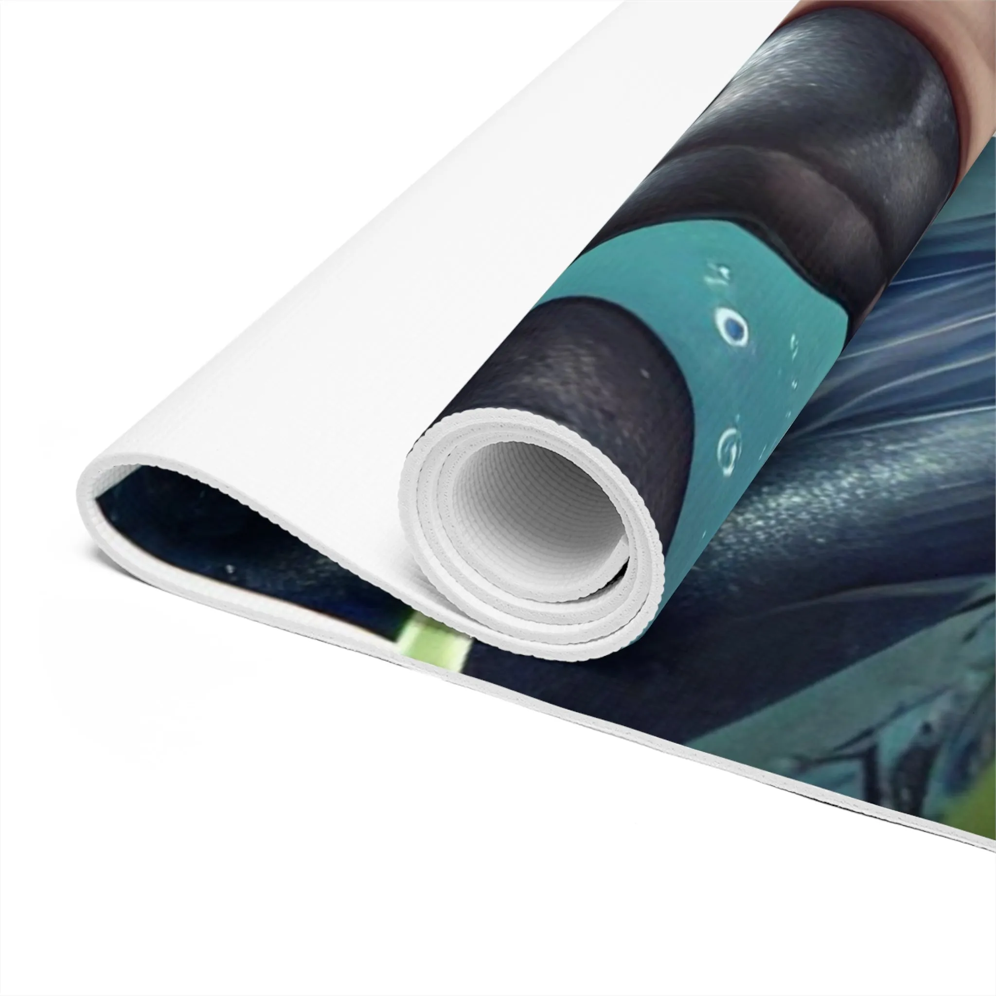 Twin Spirit: The Gemini Mermen Yoga Mat