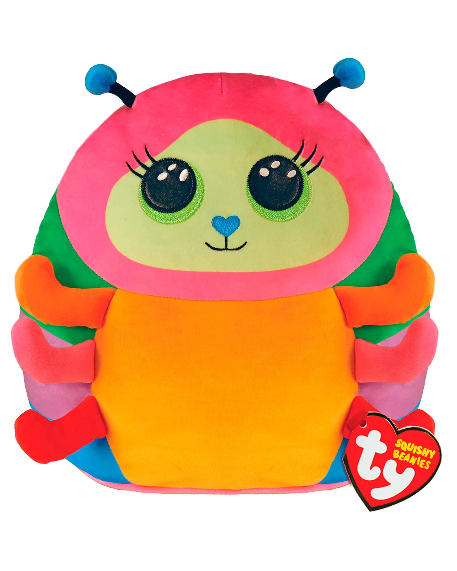 TY Squishy Beanies Nessa Caterpillar 25cm