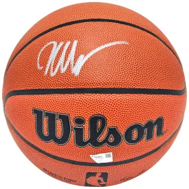 Victor Wembanyama Autographed Authentic I/O Indoor/Outdoor Basketball San Antonio Spurs Fanatics Holo Stock #220485