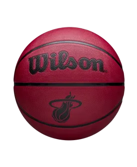 Wilson Miami HEAT Solid Red Basketball