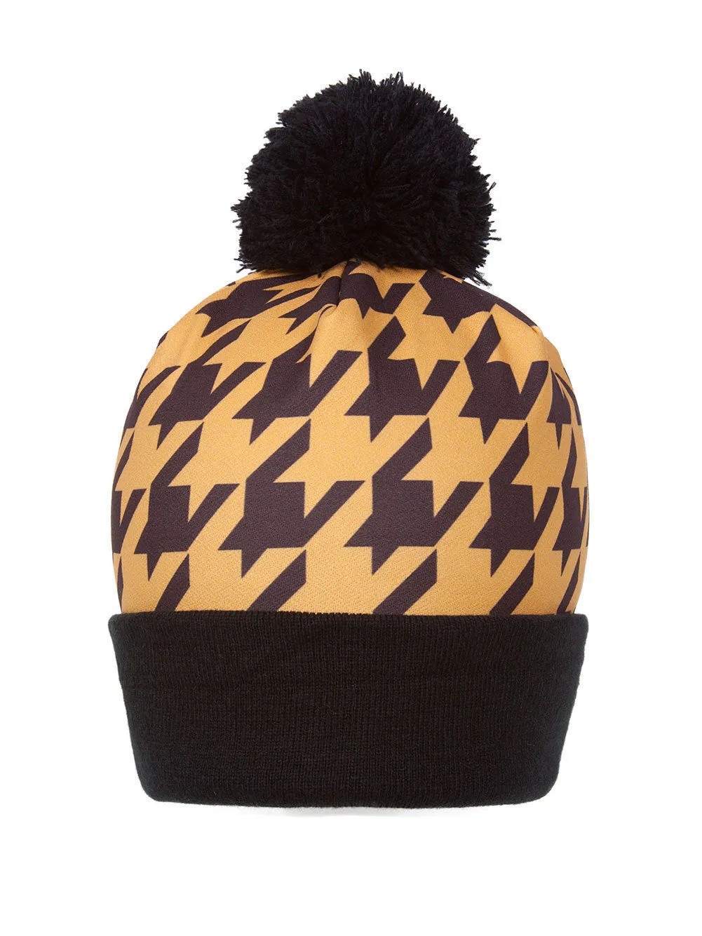 Winter Unisex Sublimation Cuffed Beanie w/ Pom